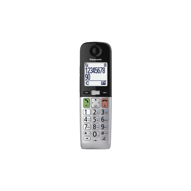 Радіотелефон DECT срібло PANASONIC KX-TGU410UCB