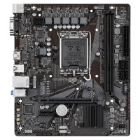 Mатеринська плата s1700 Intel H610 HDMI/VGA 2xDDR5 1xM.2 GbE LAN mATX GIGABYTE H610M H V2