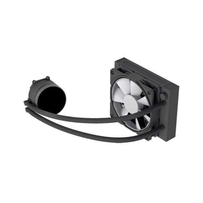 Процесорний кулер 62.82 CFM, 1.89mmH20, 26.9dBA, 800-2000RPM ,water pump: RPM 2300, NOICE 26.9dBA, C GAMEMAX Iceburg 120 BK