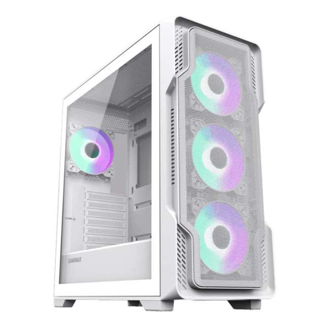 Корпус Tower E-ATX без блока живлення , закалене скло GAMEMAX Siege WT