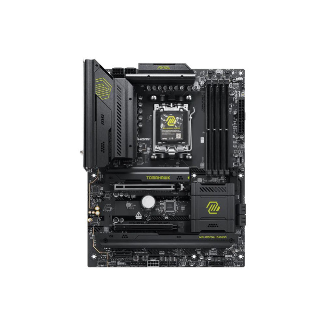 материнська плата sAM5/4DDR5/HDMI/3PCIe/3M.2/4SATA/LAN5Gb MSI MAG B850 TOMAHAWK WIFI