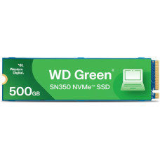 Жорсткий диск SSD WD Green 500Gb SN350 NVMe WESTERN DIGITAL WDS500G2G0C 500Gb SN350 Green