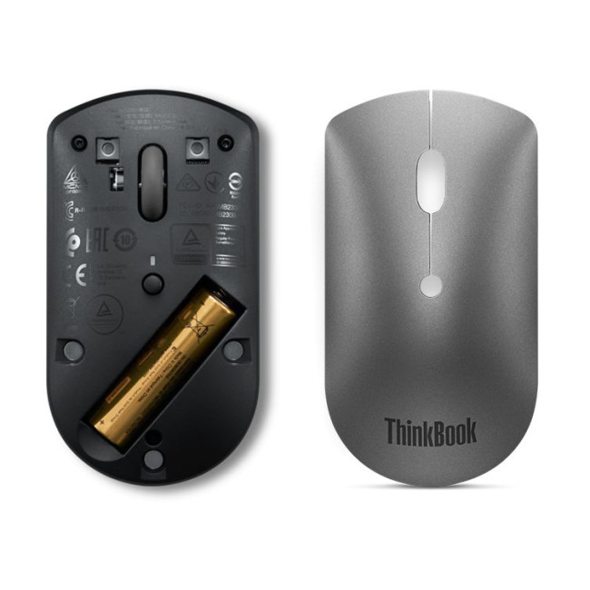 Миша ThinkBook Bluetooth Silent Mouse LENOVO Bluetooth Silent Mouse Grey (4Y50X88824)
