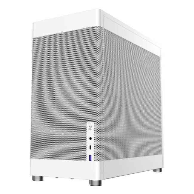 Корпус Tower ATX без блока живленняDTX,Mini-ITX  USB3.0x1,Type-C , Combo audio GAMEMAX MeshBox PRO WT