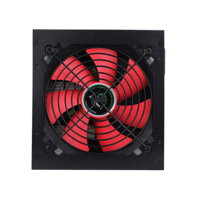 Блок живлення ATX 500W, з кабелем живлення, вентилятор 120 мм, чорний, коробочний GAMEMAX GM-500B