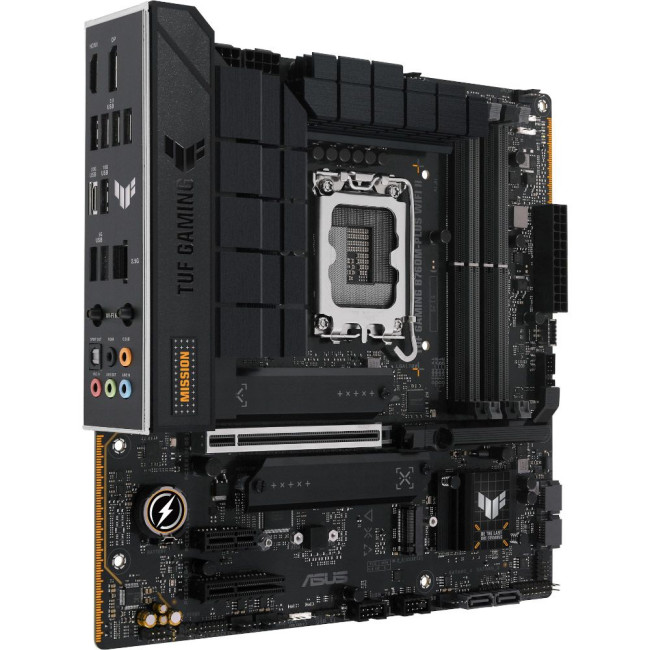 материнська плата s1700/4DDR5/HDMI/DP/3PCIe/4SATA/3M.2/LAN2.5Gb ASUS TUF GAMING B760M-PLUS WIFI II