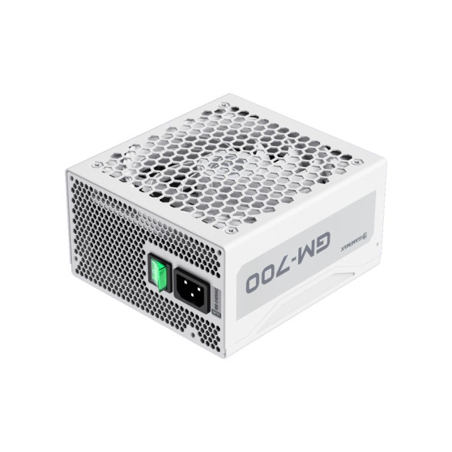 Блок живлення ATX 700W,80+Bronze, вентилятор 140 мм, повністю модульний, білий, коробочний GAMEMAX GM-700 Modular white