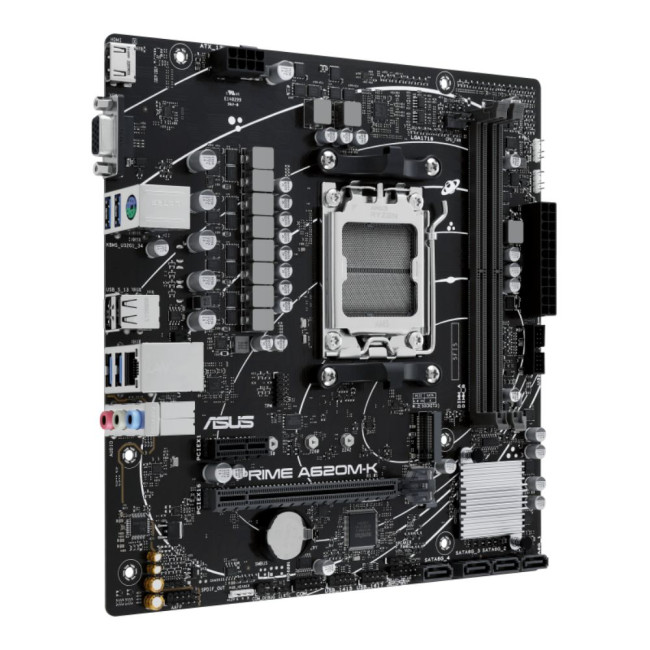 материнська плата sAM5/2DDR5/VGA/HDMI/2PCIe/1M.2/4SATA ASUS PRIME A620M-K