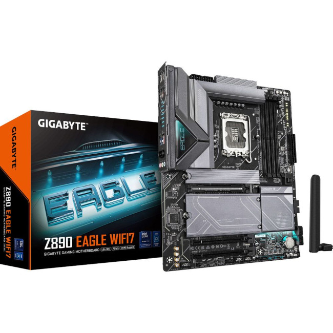 Mатеринська плата sAM5 AMD X870 HDMI 3xM.2  USB4.0 2.5GbE LAN ATX GIGABYTE X870 EAGLE WIFI7