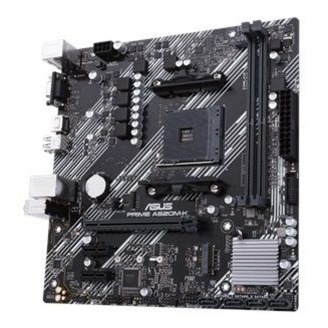 Материнська плата sAM4 2DDR4/VGA/HDMI/3*PCIe/1xM.2 ASUS PRIME A520M-K