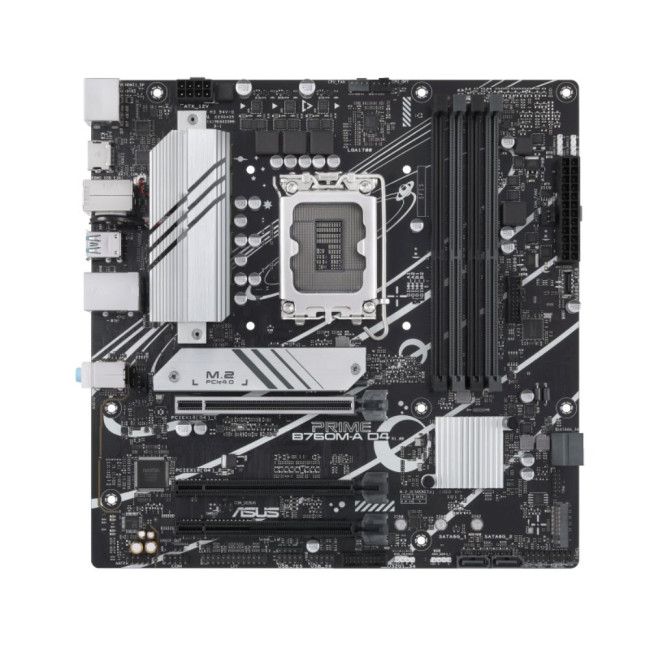 Материнська плата s1700/4DDR4/2HDMI/DP/3PCIe/4SATA/2M.2/LAN2.5Gb ASUS PRIME B760M-A D4-CSM