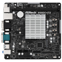 Материнська плата +CPU Intel N100 4core HDMI/VGA 1xDDR4 1xM.2 COM GbE LAN mini-ITX ASROCK N100DC-ITX