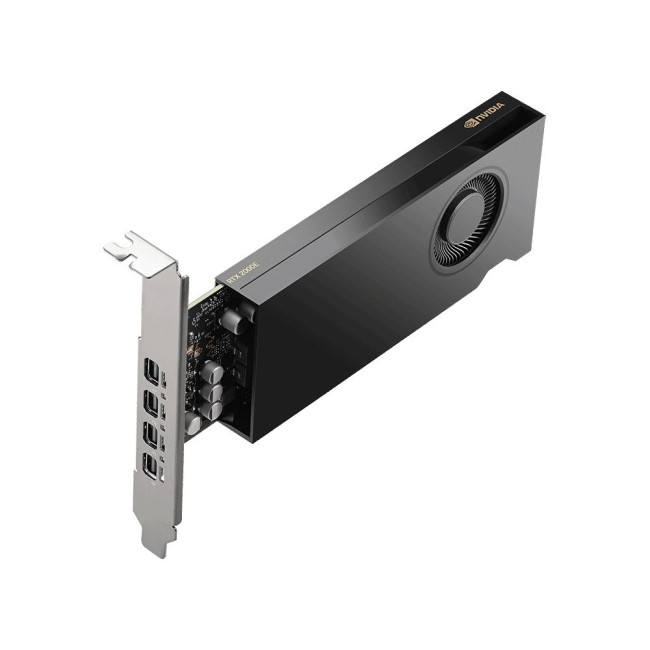 Відеокарта PNY NVIDIA RTX 2000E Ada Gen LP OEM   PCI-Ex16 Gen 4.0,SinglSlot,50W16 GB G7 ECC 128-bit PNY NVIDIA RTX2000E ADA 16G 4mDP (VCNRTX2000EADA-SB)