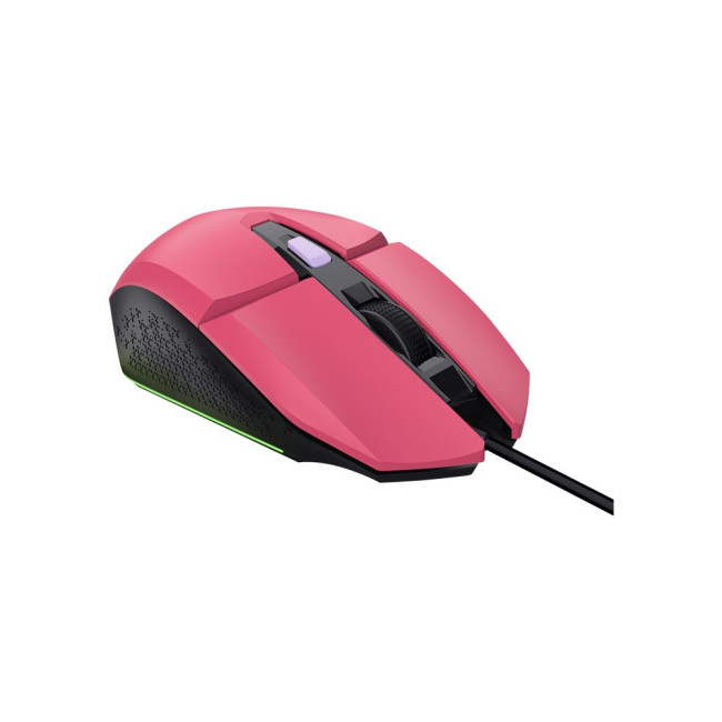 Миша GXT 109P Felox Illuminated Gaming Mouse - Pink 6400 dpi TRUST GXT 109P Felox (25068)