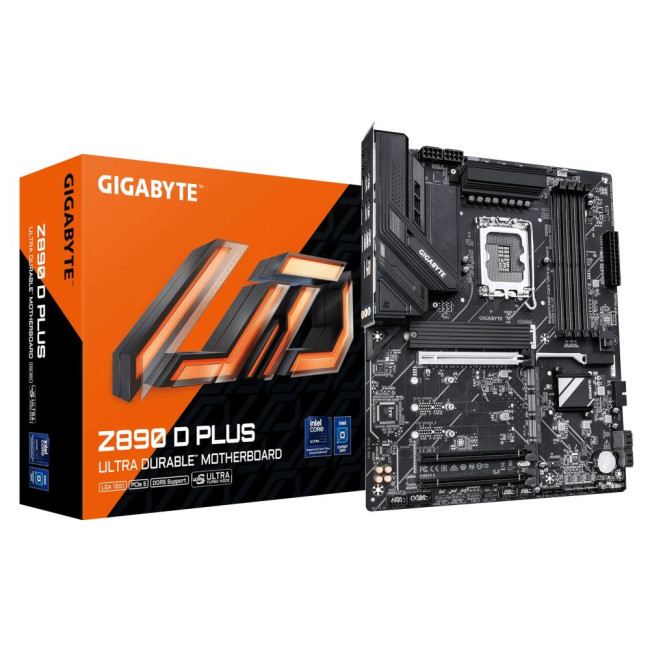 Mатеринська плата s1851 Intel Z890 DP 4xM.2 2.5GbE LAN ATX GIGABYTE Z890 D PLUS