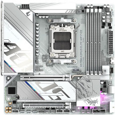 Mатеринська плата sAM5 AMD X870 2xHDMI/2xUSB4 2xM.2 2.5GbE LAN mATX GIGABYTE X870M AORUS ELITE WIFI7 ICE