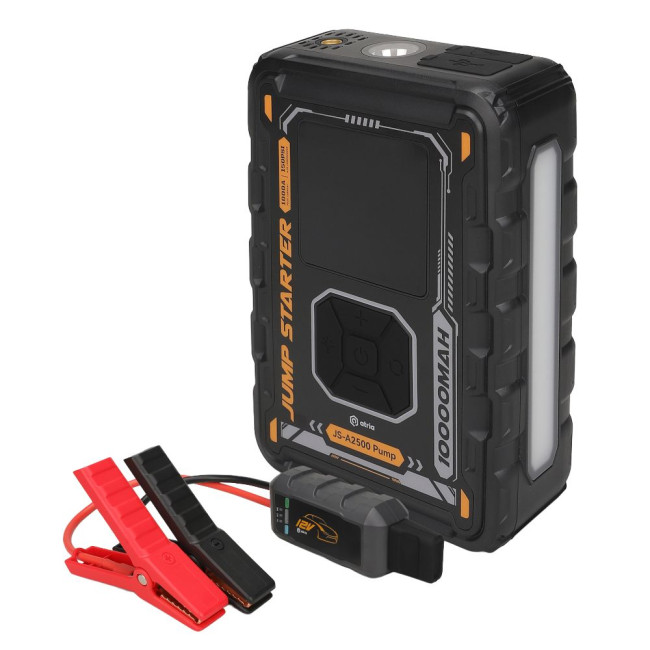 Автономний пусковий пристрій JS-A2500 Pump УМБ 1000A/8000mAh  QC18W ATRIA JS-A2500 Pump