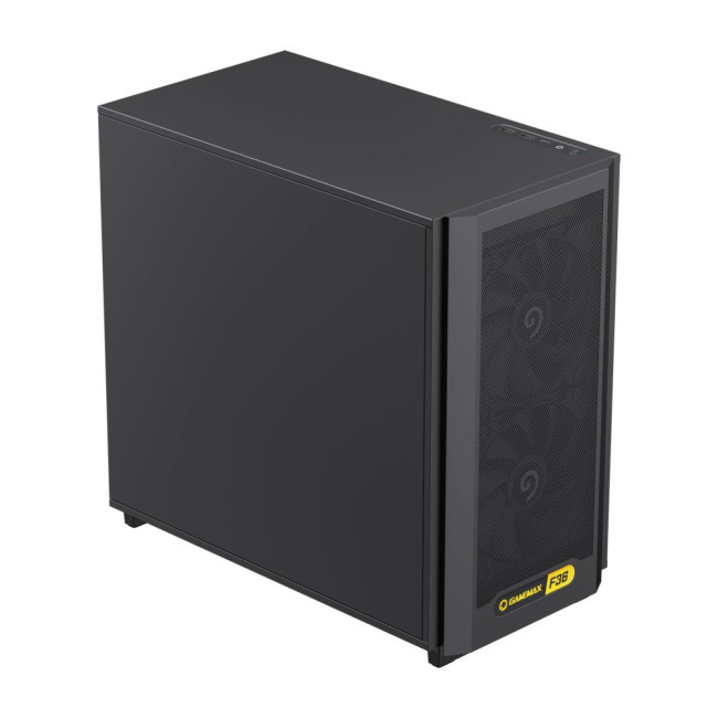 Корпус Micro ATX без блока живлення, чорний, Mini Tower , M-ATX(200mm), Mini ITX GAMEMAX F36 Dark