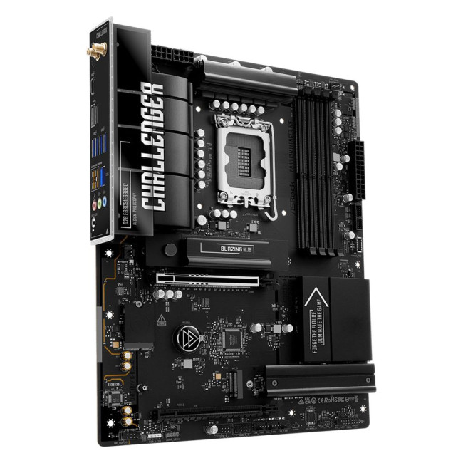 Mатеринська плата s1851 Intel B860 4xDDR5 HDMI 3xM.2 2.5GbE LAN ATX ASROCK B860 CHALLENGER WIFI