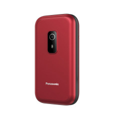 Мобільний телефон червоний PANASONIC KX-TF600EXR