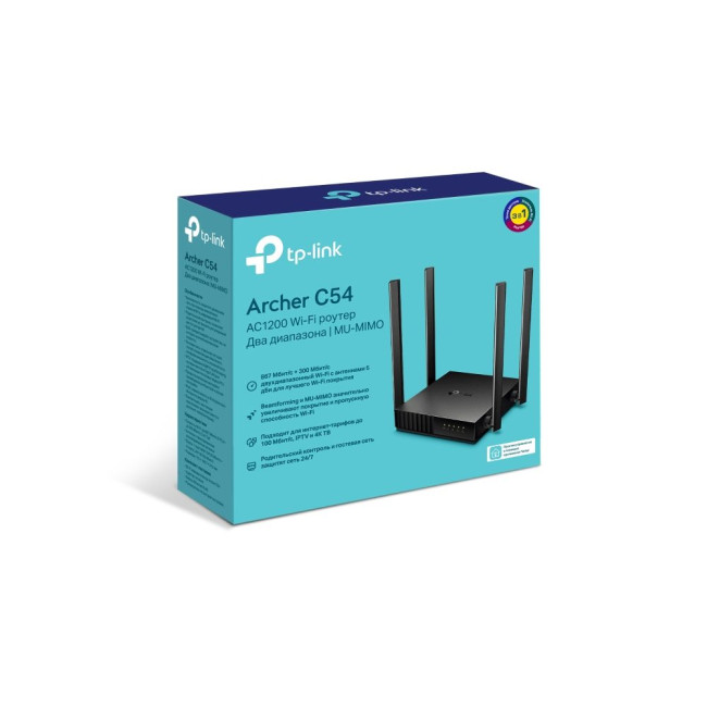 Бездротовий маршрутизатор TP-Link TP-LINK Archer C54