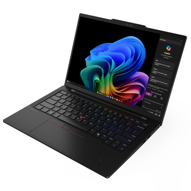 ноутбук 14WUXGAM/Snapdragon X Elite X1E-78-100/32/1TB SSD/Intel HD/W11P/F/BL/Black LENOVO ThinkPad T14 G6 (21N10009RA)