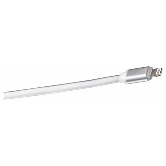 Кабель синхронізації Logan Apple Lightning to USB 1 м White (EL118-010WH) LOGAN EL118-010WH