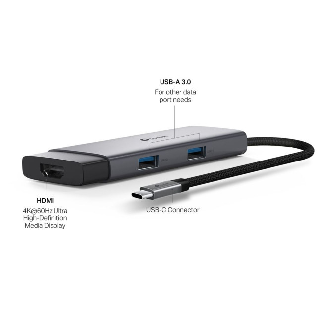 Хаб USB Type-C 5 в 1 TP-Link, UH5020C TP-LINK UH5020C