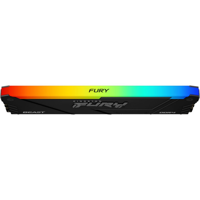 модуль пам'яті 16Gb DDR4 3200MHz Fury Beast RGB (2x8) KINGSTON KF432C16BB2AK2/16WP