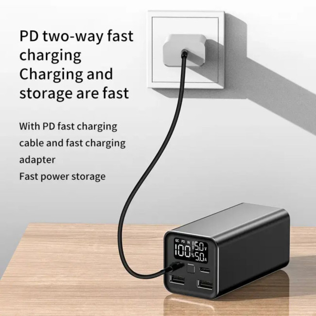 УМБ  65W USB-C laptop/phone Powerbank 20000mAh ATRIA WPD-65