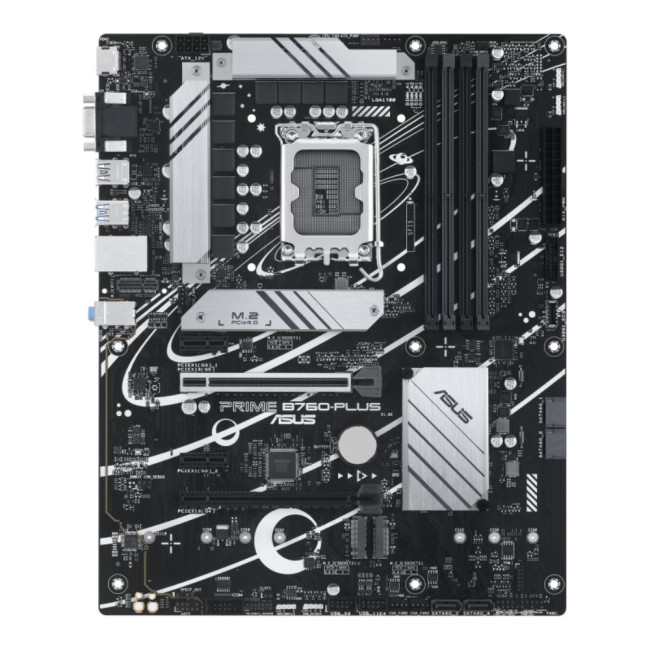материнська плата s1700/4DDR5/VGA/HDMI/DP/4PCIe/4SATA/3M.2/LAN2.5Gb ASUS PRIME B760-PLUS