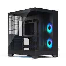 Корпус ATX без БЖ, чорний, з загартованим склом, Pop 2 Vision Black RGB FRACTAL DESIGN Pop 2 Vision Black RGB (FD-C-POV2A-02)