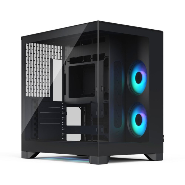 Корпус ATX без БЖ, чорний, з загартованим склом, Pop 2 Vision Black RGB FRACTAL DESIGN Pop 2 Vision Black RGB (FD-C-POV2A-02)