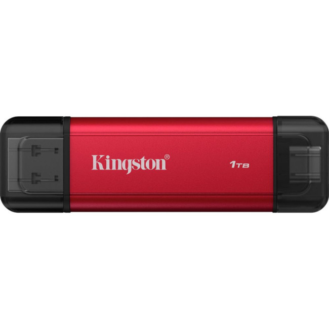 SSD накопичувач зовнішній 1TB Dual USB-A/C Portable SSD, Up to 1050MB/s USB 3.2 Gen 2 KINGSTON SPSD/1TB