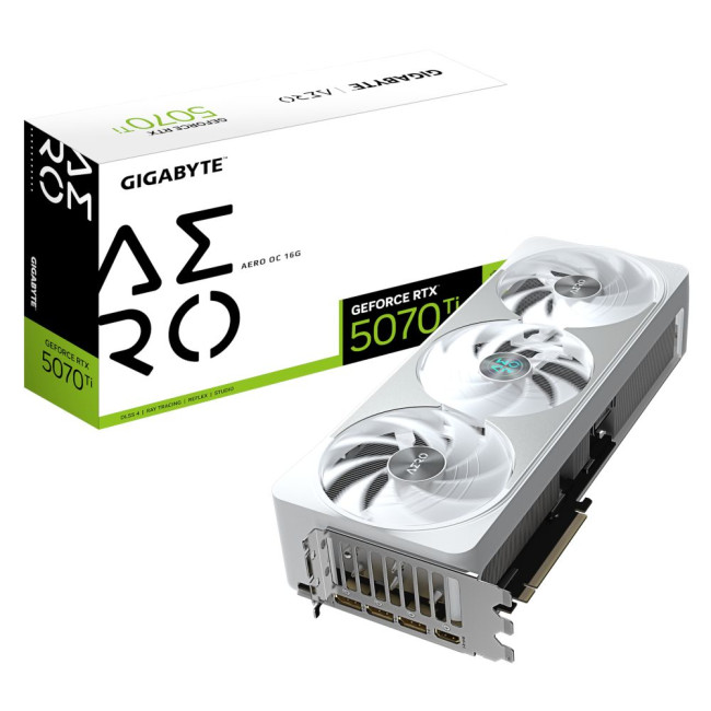 Відеокарта GIGABYTE NVIDIA GV-N507TAERO OC-16GD GIGABYTE GV-N507TAERO OC-16GD