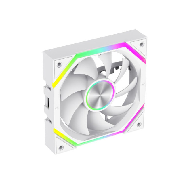 Кулер для корпусу KIT 3*120мм 3pin AURA (M/F)&4pin PWM Air Flow58,6 CFM Static Air Pressure1.98mm - GAMEMAX FN12A-N2 WL-W