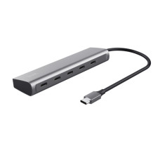 Адаптер Halyx 5-Port USB-C Hub TRUST Halyx 5-Port USB-C Hub (25136)
