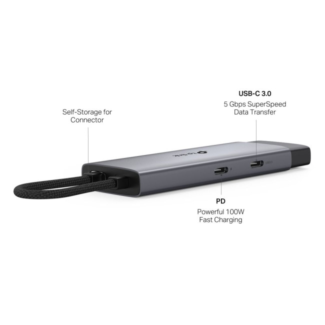 Хаб USB Type-C 5 в 1 TP-Link, UH5020C TP-LINK UH5020C