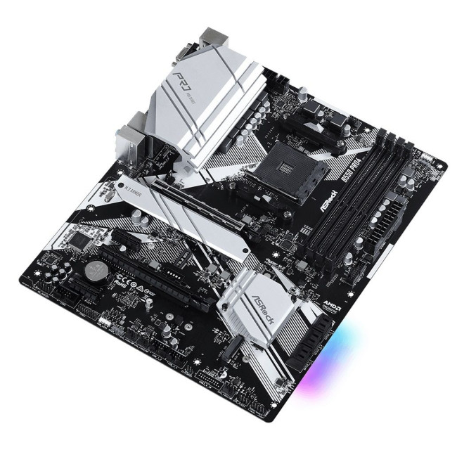 Материнська плата AMD AM4 B550 4DDR4 2PCIex16 2M.2 VGA/HDMI TypeC ASROCK B550 PRO4