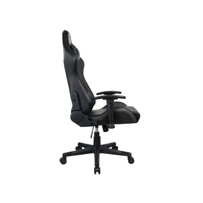 Геймерське крісло Gamemax GCR09 Black чорного кольору, зручне, ергономічне GAMEMAX GCR09 Black