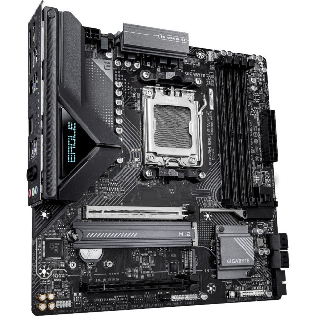 Mатеринська плата sAM5 AMD B850 2xDP/HDMI 2xM.2 2.5GbE LAN mATX GIGABYTE B850M EAGLE WIFI6E