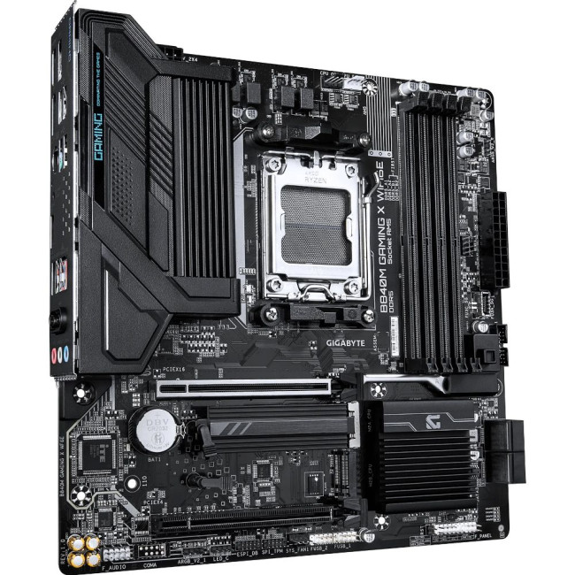 Mатеринська плата sAM5 AMD B840 2xDP/HDMI 2xM.2 2.5GbE LAN mATX GIGABYTE B840M GAMING X WIFI6E
