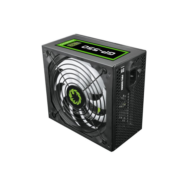 Блок живлення ATX 550W APFC, 80+Bronze, вентилятор 140 мм, чорний, коробочний GAMEMAX GP-550