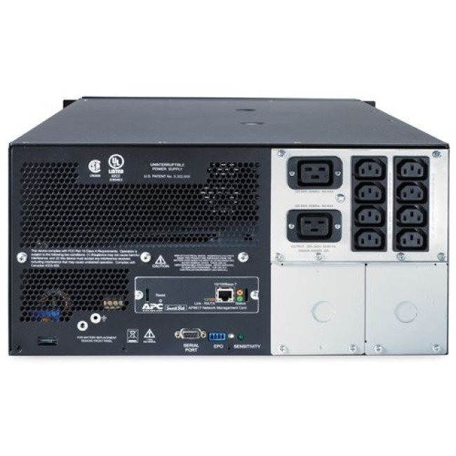 ДБЖ 4KW/5KVA,L-I,USB,LCD,LAN,Smart Slot, RM 5U APC SUA5000RMI5U