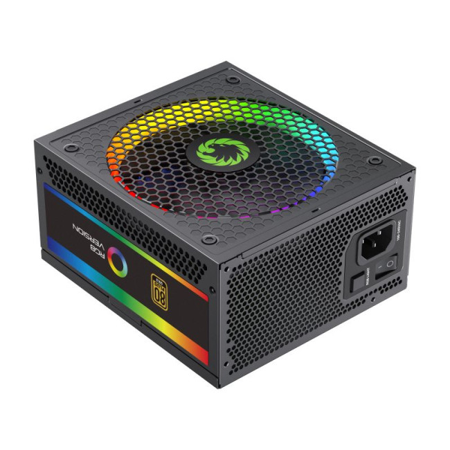 Блок живлення 1050W, 80 Gold,ARGB ring fan 140mm,fully modularOPP, OVP, UVP, OCP, OTP, SCP GAMEMAX RGB1050 PRO (ATX3.1 PCIe5.1)