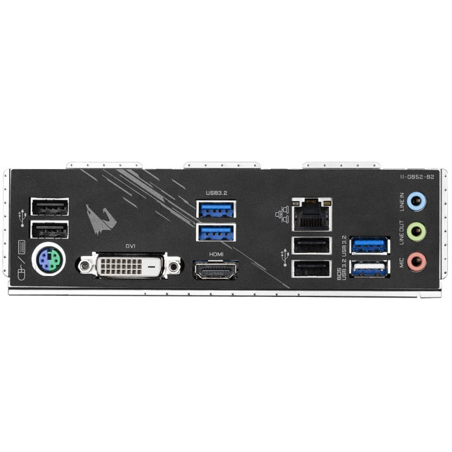 Mатеринська плата sAM4 AMD B550 4xDDR HDMI/DVI2xM.2 (PCIe 4.0) USB 3.2 GbE LAN mATX GIGABYTE B550M AORUS ELITE