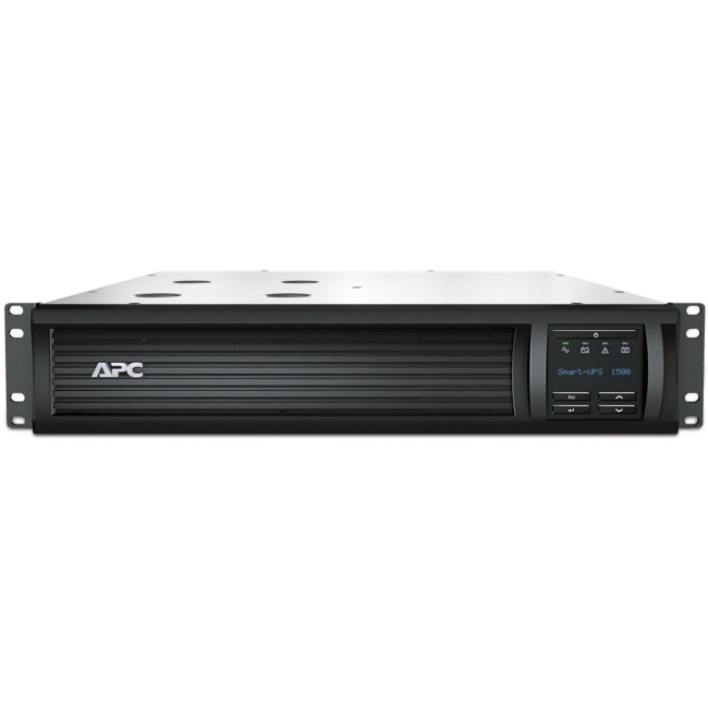ДБЖ 1000W/1500VA,L-I,USB,LCD,Smart Slot,SmartConnect,RM 2U APC SMT1500RMI2UC
