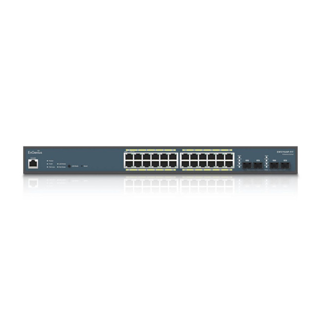 Комутатор 24-port GbE PoE.af/at(+) 240W 4xSFP L2 ENGENIUS EWS7928P-FIT (1402A0194310)