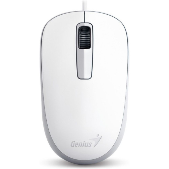 миша дротова White 1000 dpi GENIUS DX-125 (31010106102)