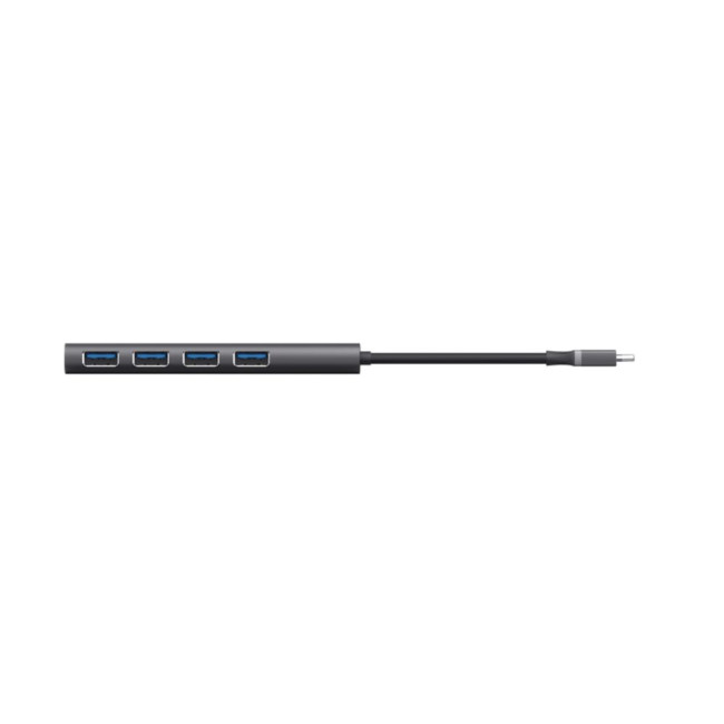 Адаптер Halyx 4-port USB-C hub TRUST Halyx 4-port USB-C (24948)